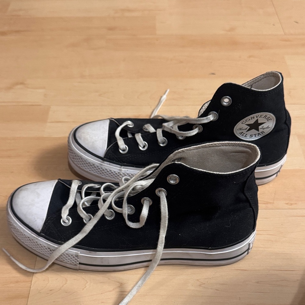 Converse Classic Black and White High-Tops